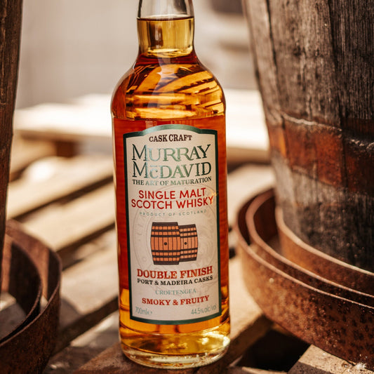 Schwarzbach Spirits Croftengea Murray McDavid Single Malt Whisky mit Port- und Madeira-Finish in einer Glasflasche