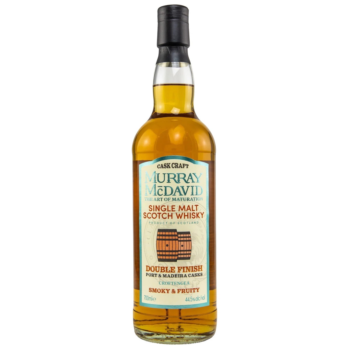 Schwarzbach Spirits Croftengea Murray McDavid Single Malt Whisky mit Port und Madeira Cask Finish in 0,7l Flasche