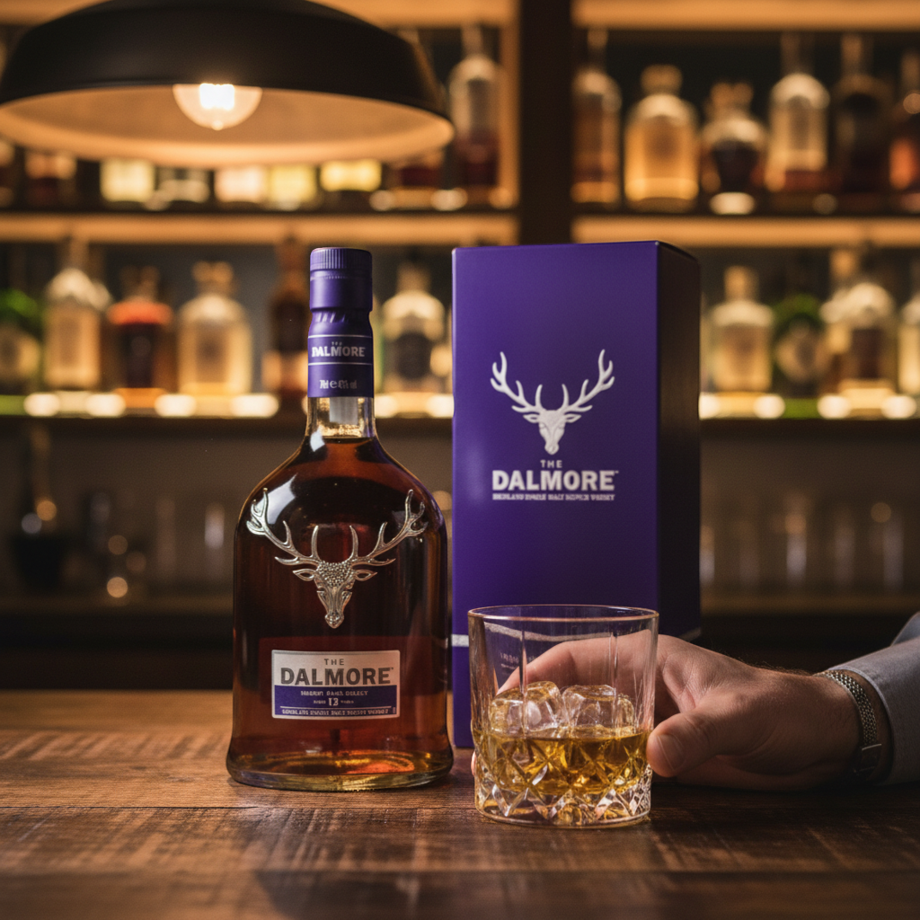 Schwarzbach Spirits Dalmore 12 Year Old Sherry Select Highland Single Malt Scotch Whisky, 70cl bottle and presentation box.