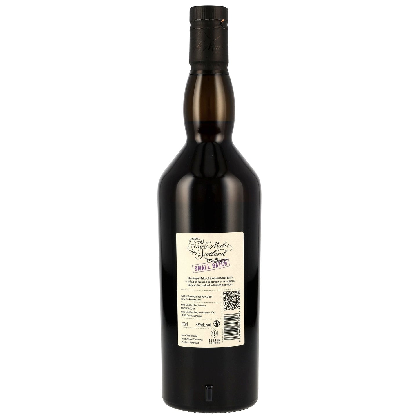 Schwarzbach Spirits Deanston 5 Jahre PX & Oloroso Sherry Butts Small Batch Whisky, 48% Vol., 700ml, nicht kühlfiltriert, ohne Farbstoff.