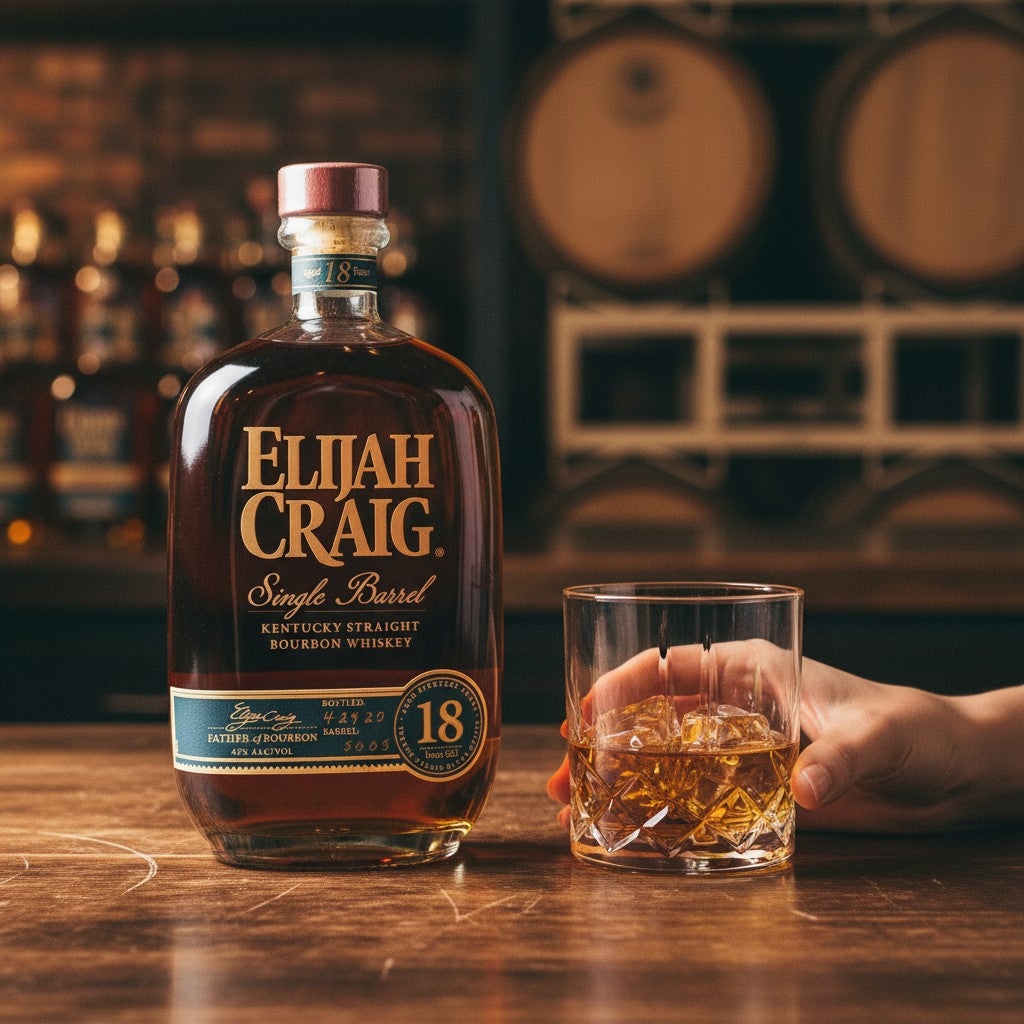 Schwarzbach Spirits Elijah Craig 18 Jahre Single Barrel Kentucky Straight Bourbon Whiskey, 45% Vol.