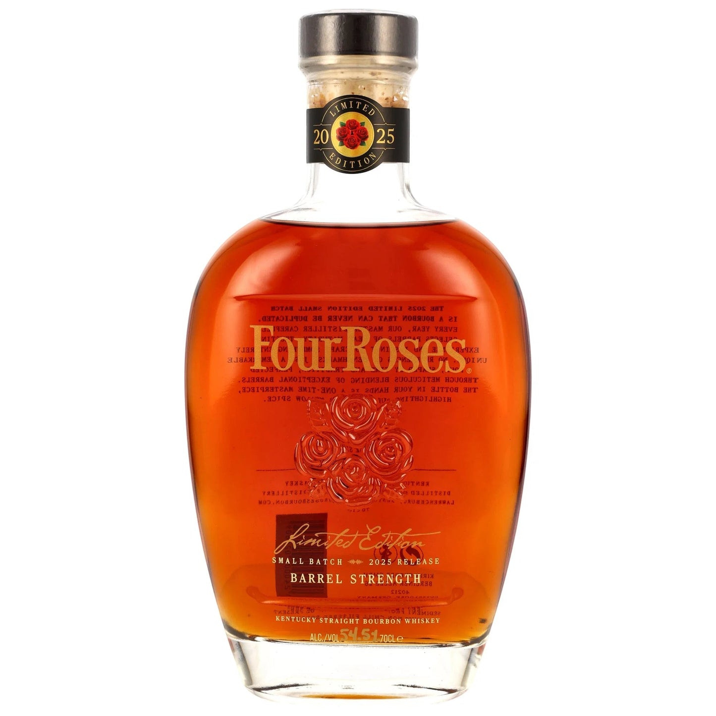 Schwarzbach Spirits Four Roses Small Batch Limited Edition 2025 Bourbon Whiskey in einer 0,7l Flasche mit 54,51% Vol.