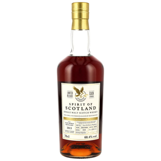 Schwarzbach Spirits: Glen Moray 2013/2026 12 Jahre Single Malt Scotch Whisky, 60,4% Vol., 70cl, in 1st Fill Sherry Hogshead gereift.
