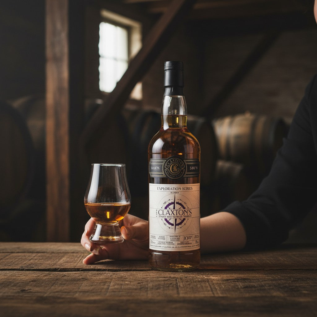 Schwarzbach Spirits bottle of Glenlossie 10 Year Old Oloroso Sherry Cask single malt Scotch whisky, 50% Vol.