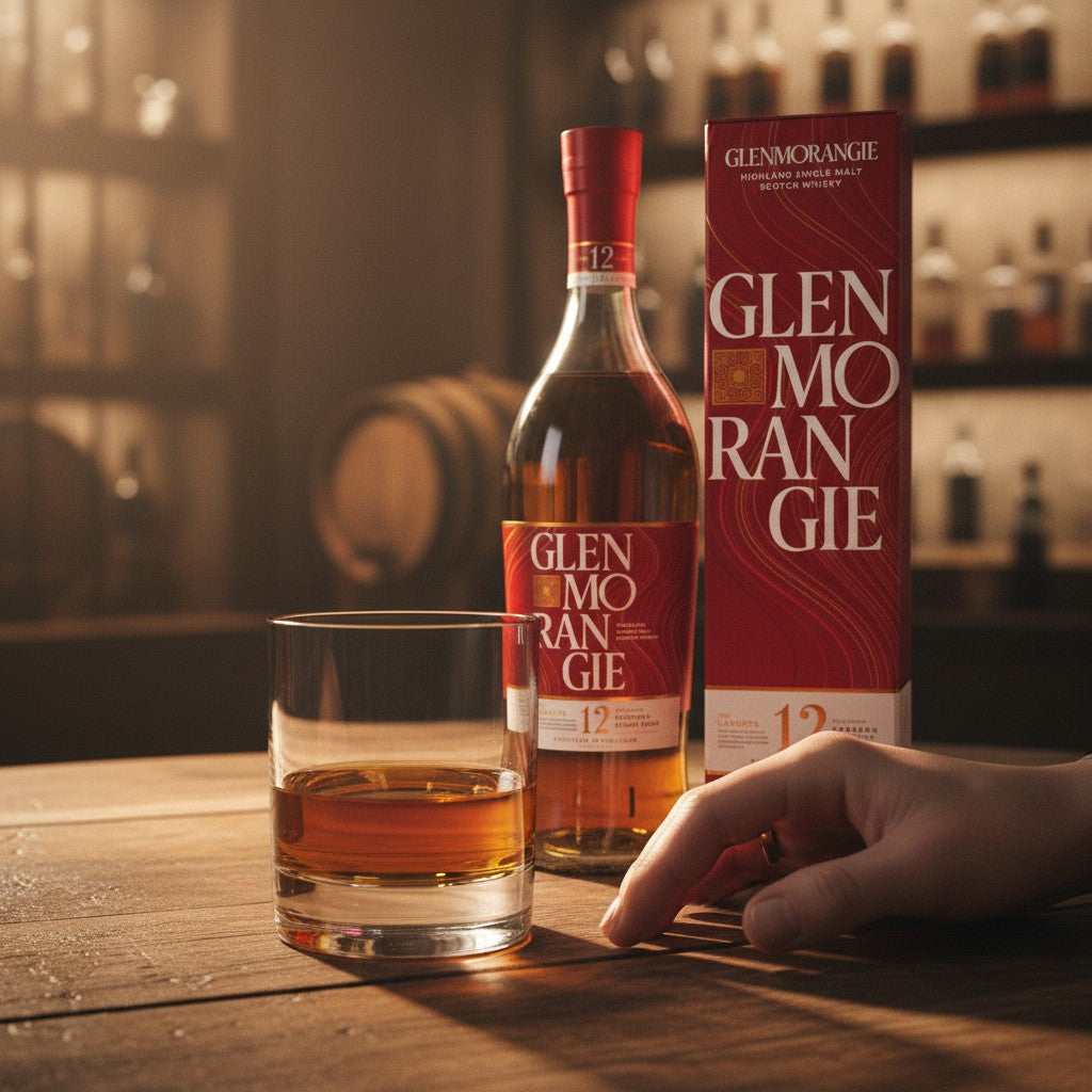 Schwarzbach Spirits Glenmorangie 12 Jahre Lasanta Single Malt Scotch Whisky in Flasche und Karton, 43% Vol.