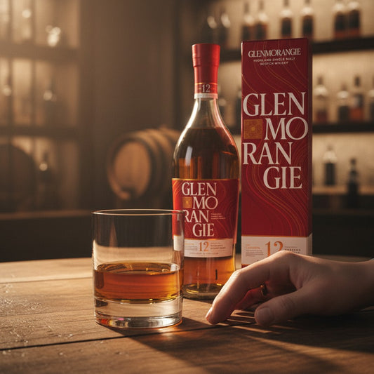 Schwarzbach Spirits Glenmorangie 12 Jahre Lasanta Single Malt Scotch Whisky in Flasche und Karton, 43% Vol.