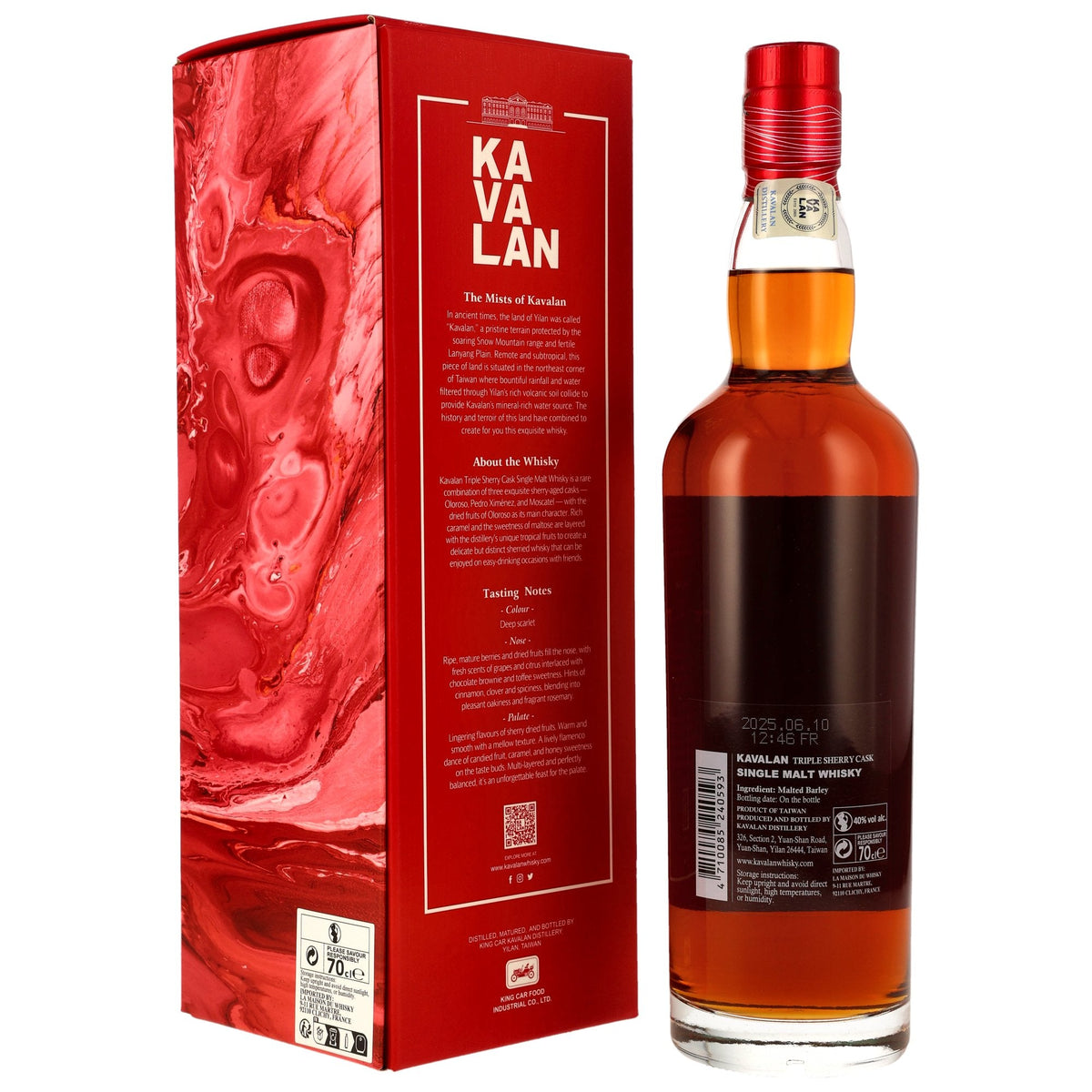 Kavalan Triple Sherry Cask Produktansicht