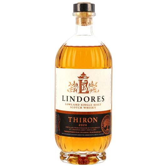 Schwarzbach Spirits bottle of Lindores Abbey Thiron 2024 Limited Edition Lowland Single Malt Scotch Whisky