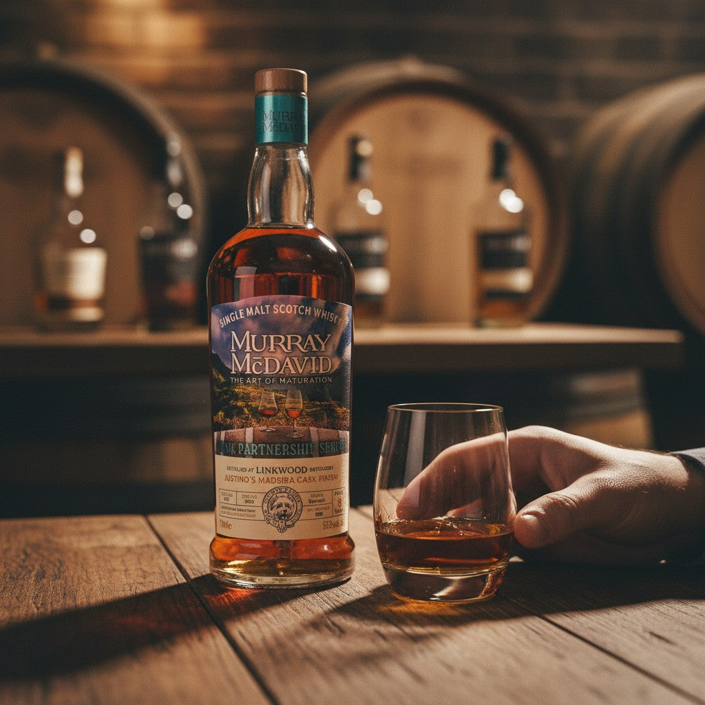 Schwarzbach Spirits: Linkwood 8 Jahre Madeira Cask Finish Single Malt Scotch Whisky, 55,2% Vol.