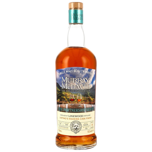 Schwarzbach Spirits Linkwood 8 Jahre Madeira Cask Finish Single Malt Scotch Whisky, 55,2% Vol.