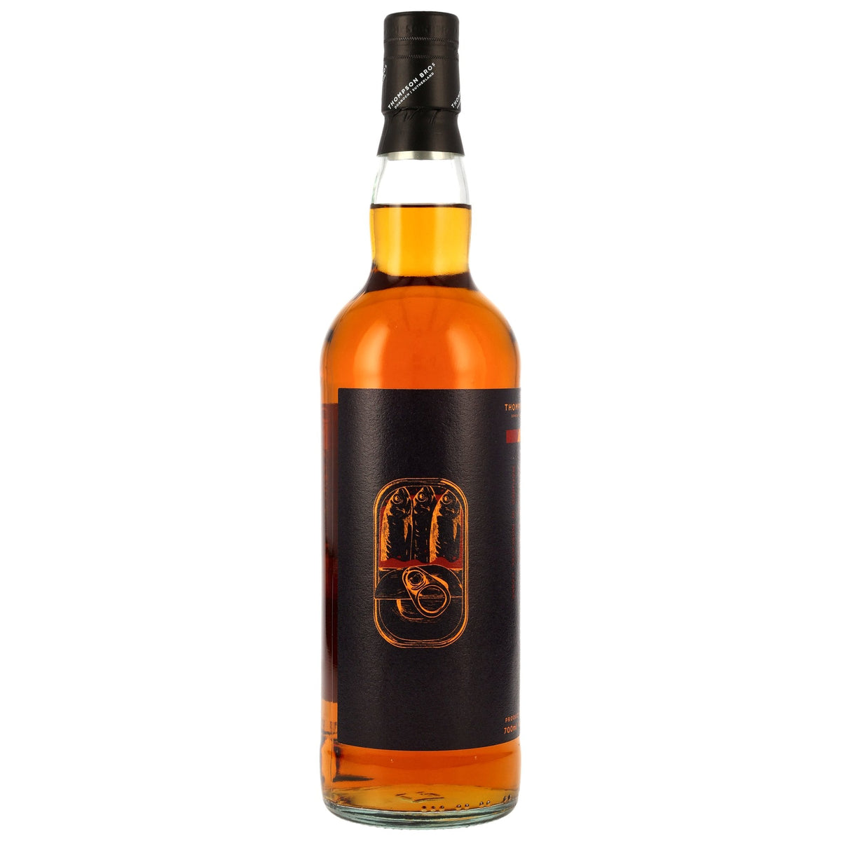 Schwarzbach Spirits Thompson Bros. 16 Jahre Highland Single Malt Whisky mit Moscatel-Finish in kupferner Farbe