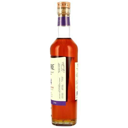 Schwarzbach Spirits Tormore 12 Jahre Single Malt Whisky in einer Glasflasche mit PX Sherry Cask Etikett