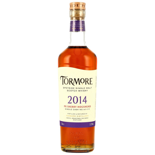 Schwarzbach Spirits Tormore 12 Jahre Single Malt Whisky aus dem PX Sherry Cask in einer 0,7 Liter Flasche