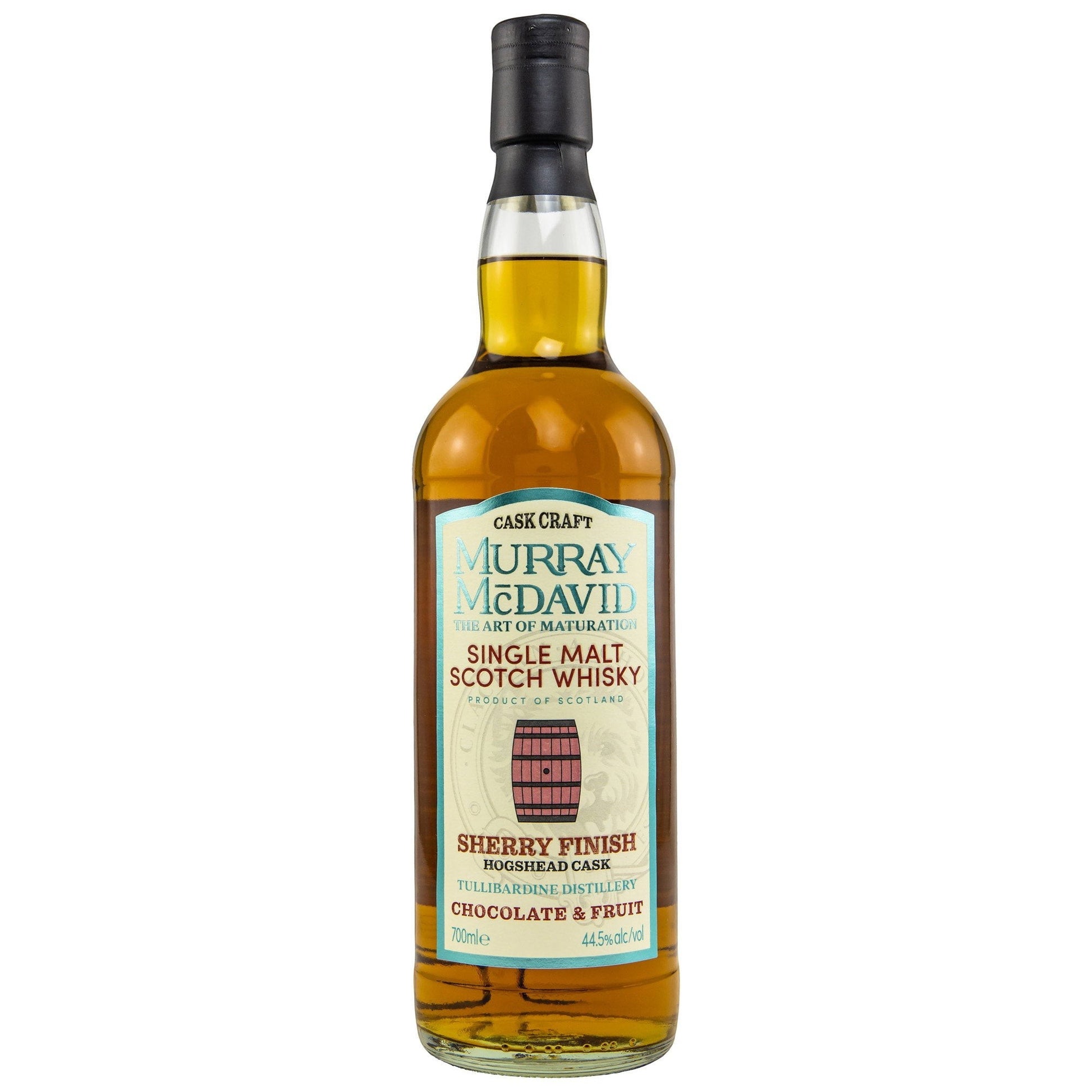 Schwarzbach Spirits Tullibardine Single Malt Whisky mit Sherry Cask Finish von Murray McDavid in 0,7L Flasche