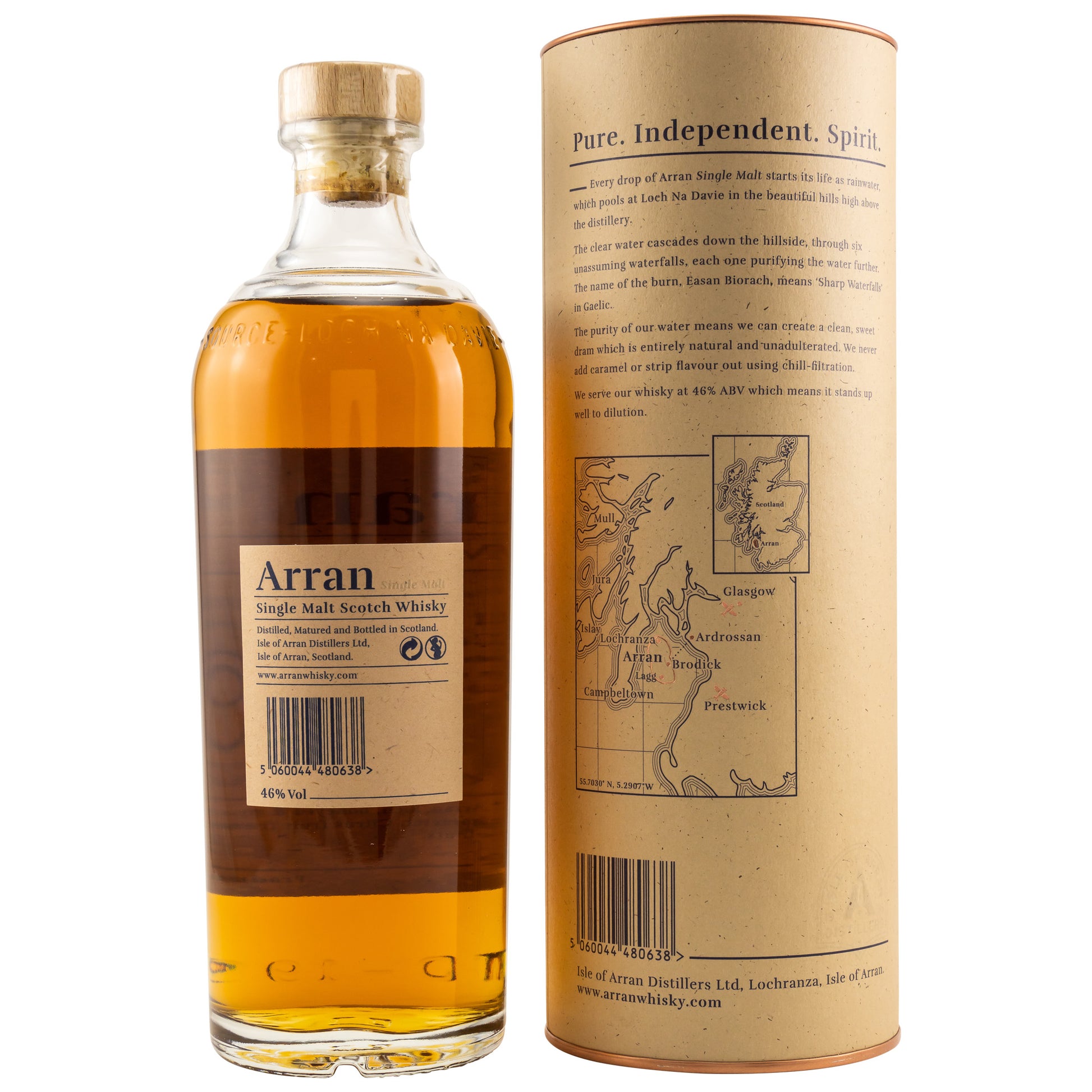 ARRAN - 10 Jahre - 46% vol. - Schwarzbach Spirits