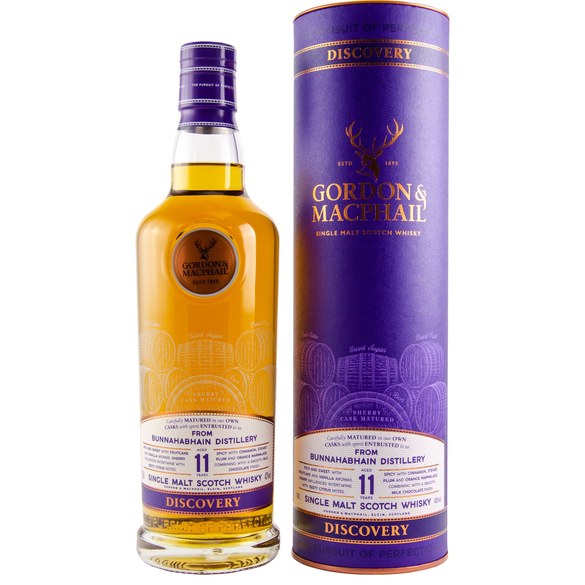 Gordon & MacPhail - Bunnahabhain 11 Jahre  - 43% Vol. - Schwarzbach Spirits