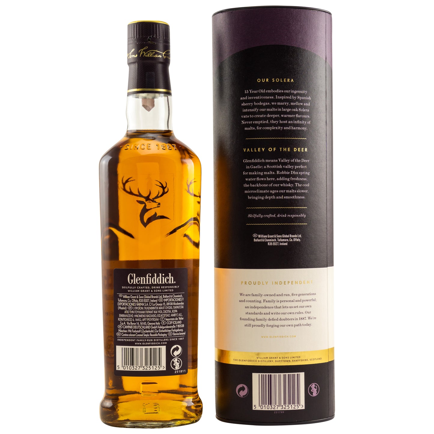 GLENFIDDICH - 15 Jahre - 40% vol. - Schwarzbach Spirits