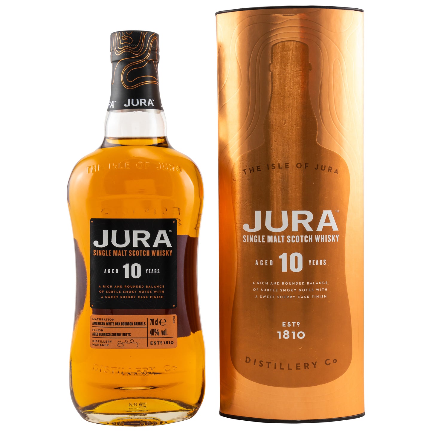 JURA - 10 Jahre - 40% vol. - Schwarzbach Spirits