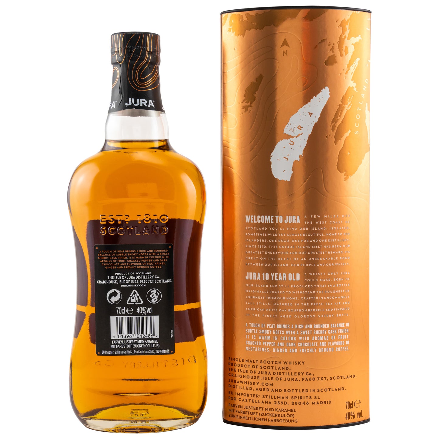 JURA - 10 Jahre - 40% vol. - Schwarzbach Spirits