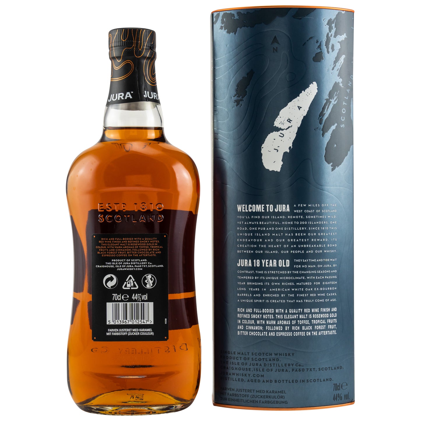 JURA - 18 Jahre - 44% vol. - Schwarzbach Spirits