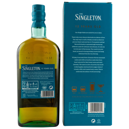 THE SINGLETON - 12 Jahre - 40% vol. - Schwarzbach Spirits
