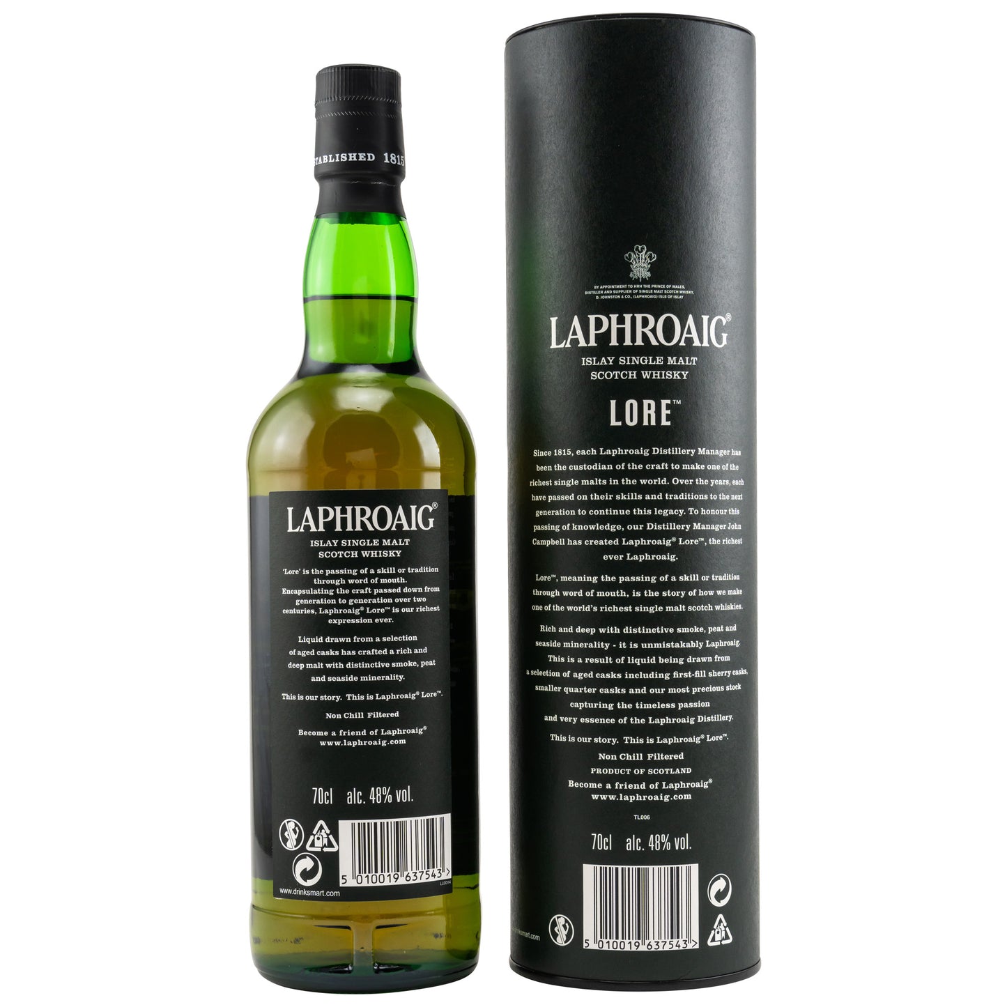 LAPHROAIG - Lore - 48% vol. - Schwarzbach Spirits