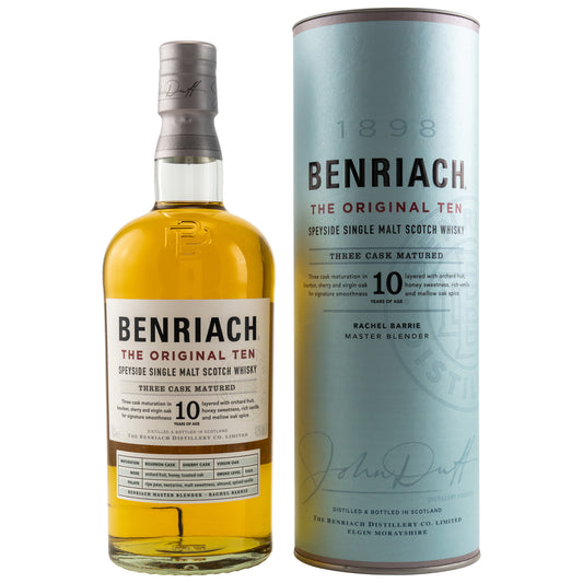 BENRIACH - 10 Jahre The Original Ten - 43% vol. - Schwarzbach Spirits