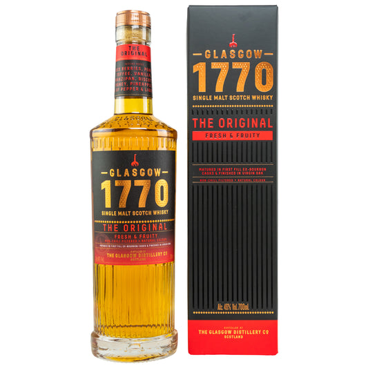 1770 GLASGOW - Single Malt Scotch Whisky The Original - 46% vol. - Schwarzbach Spirits