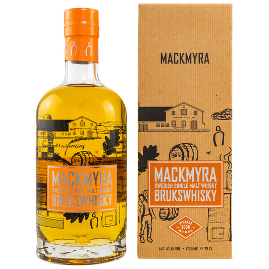 MACKMYRA - Brukswhisky - 41,4% vol - Schwarzbach Spirits