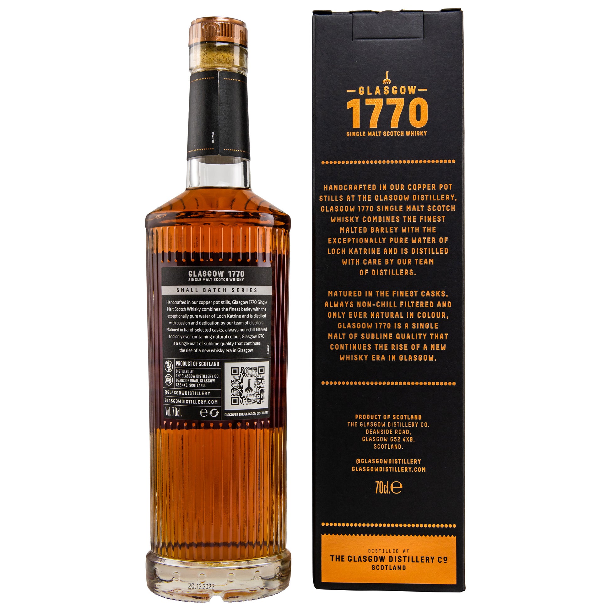 1770 GLASGOW - 2018/2022 Red Wine & Ruby Port Cask Finish - 57,5% vol. - Schwarzbach Spirits