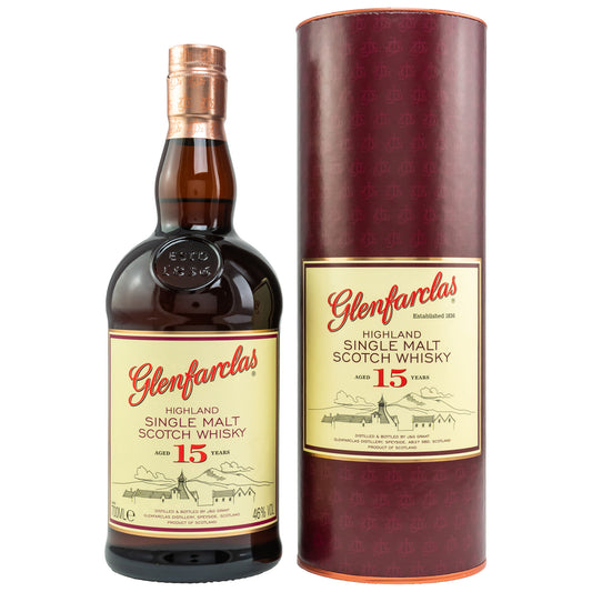GLENFARCLAS - 15 Jahre - 46% vol. - Schwarzbach Spirits