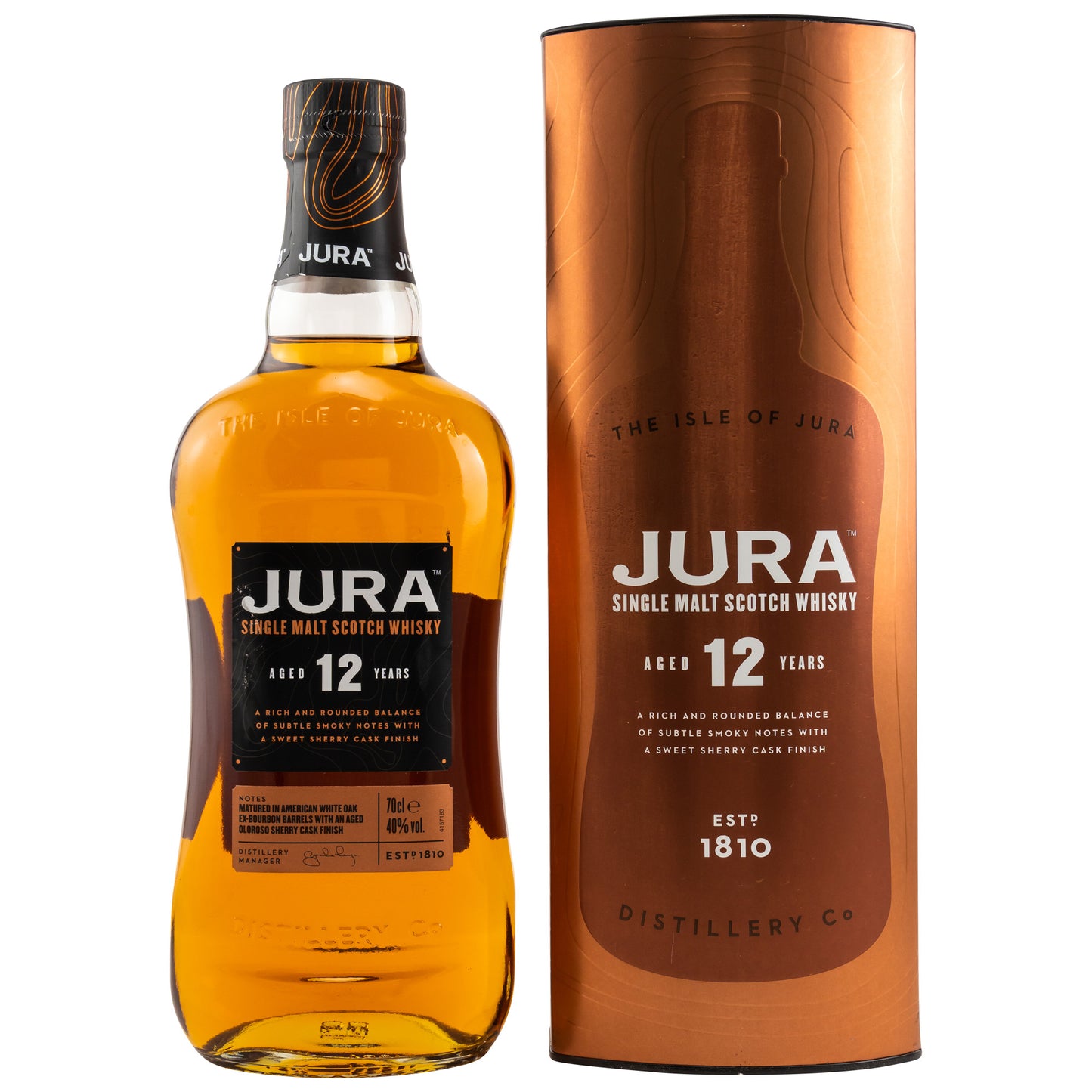 JURA - 12 Jahre - 40% vol. - Schwarzbach Spirits