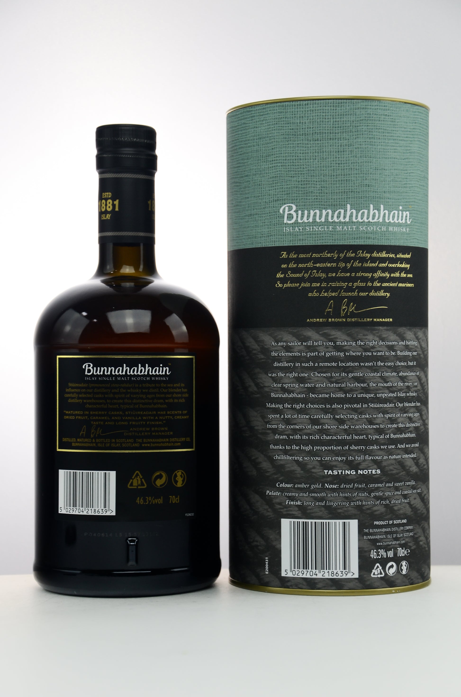 BUNNAHABHAIN - Stuireadair - 46,3% vol. - Schwarzbach Spirits