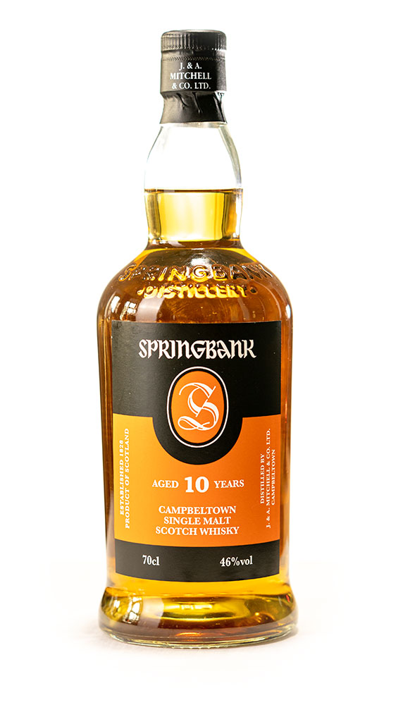 SPRINGBANK - 10 Jahre - 46% vol. - Schwarzbach Spirits