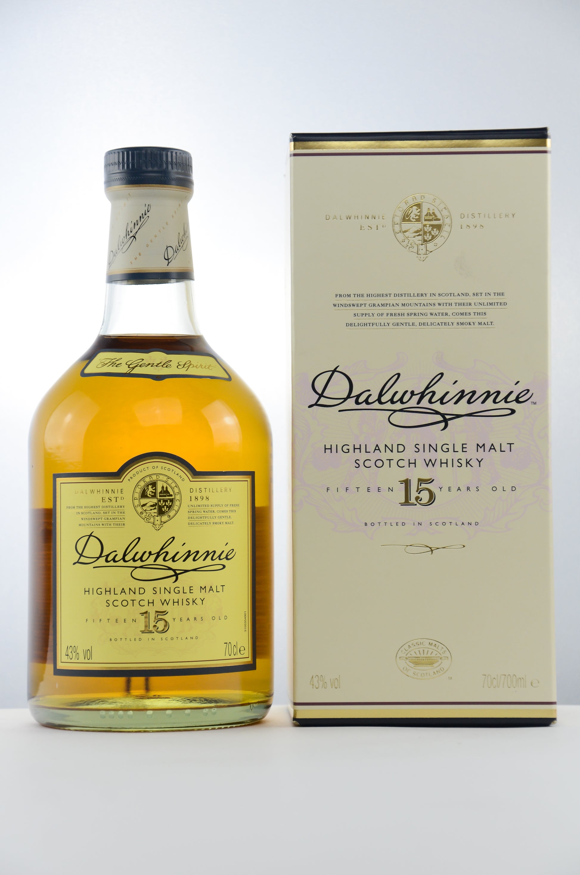 DALWHINNIE - 15 Jahre - 43% vol. - Schwarzbach Spirits