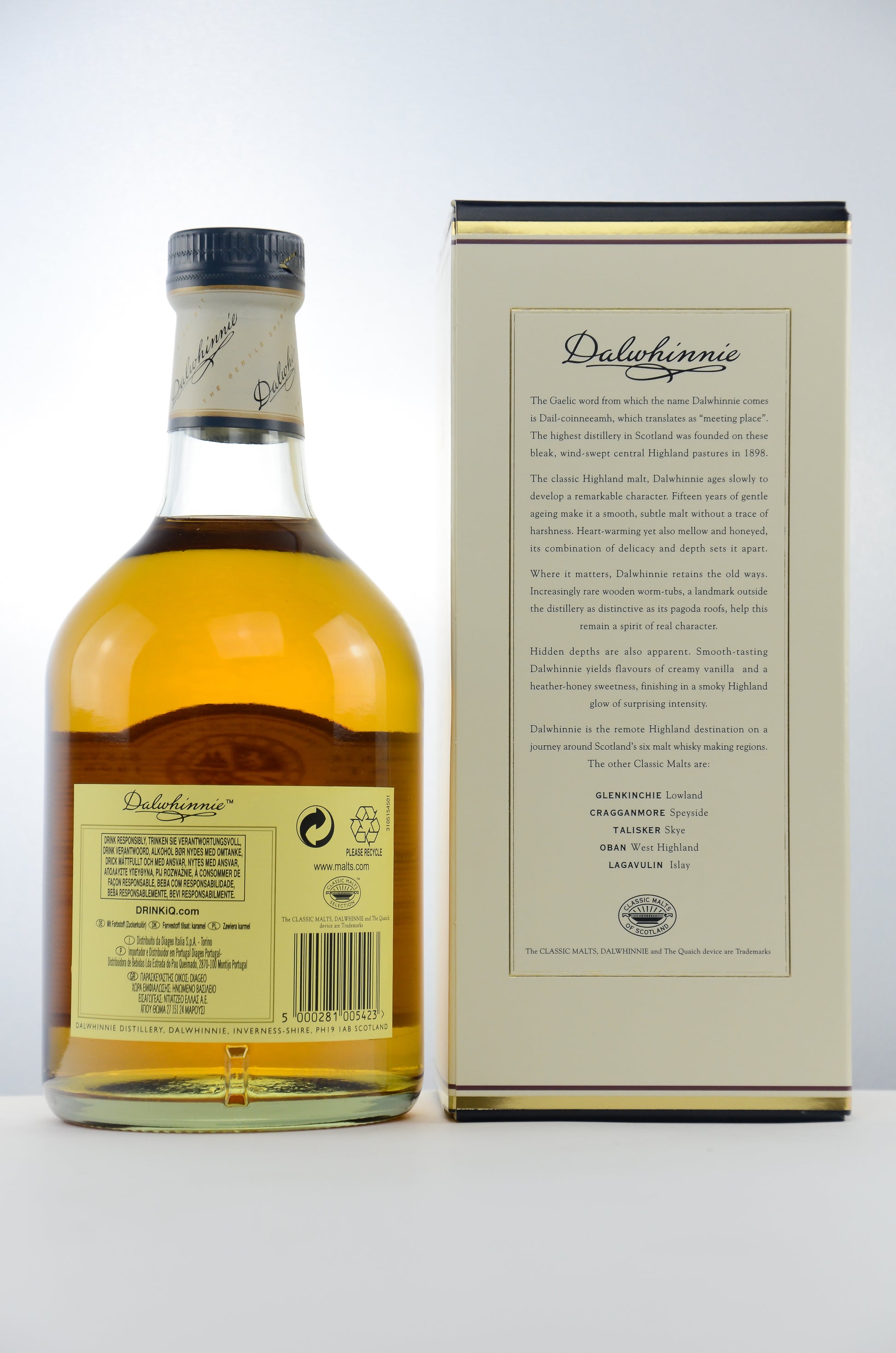 DALWHINNIE - 15 Jahre - 43% vol. - Schwarzbach Spirits